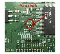 6870C-0769A V18_43-65UHD_TM120_v1.0 Placa T-con for Equipo de visualización Placa de reemplazo de Tarjeta T-con 6870C 0769A(43 Inch)