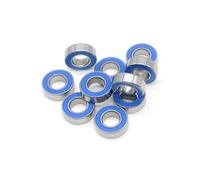 688RS Rodamiento 10PCS 8x16x5 Mm ABEC-7 Rodamientos de bolas for coches y camiones RC eléctricos de hobby, sellados con goma azul 6700 6701 686 695 696 6800 698(MR1319RS 13x19x4)
