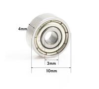 688ZZ Rodamiento 8x16x5 mm 10/40PCS Miniatura 688Z Mini rodamientos de bolas 618/8ZZ 688 ZZ(623zz,10Pcs)