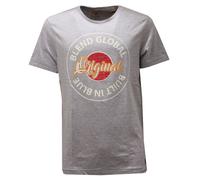 6897AE maglia uomo BLEND grey printed cotton t-shirt man