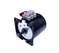 68KTYZ 220V AC 28W motor de engranaje de imán permanente 50Hz motor de engranaje síncrono conjunto de engranaje reversible de baja velocidad(60rpm)