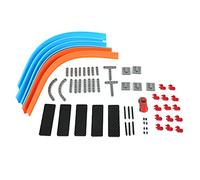 68PCS Race Car Track Set Kit de Juguete de construcción Coche de Juguete RC de Alta Velocidad Regalo para niños Plástico Durable Seguro para niños Niños Niñas Edad 3+