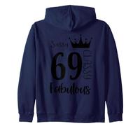 69 Año Viejo y Fabuloso - Sassy Classy 69th Birthday Women Sudadera con Capucha