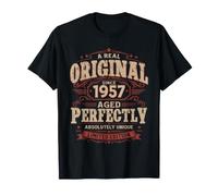 69 Cumpleaños Hombre Regalo Vintage Año 1957 Camiseta