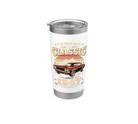 69 Cumpleaños Hombre regalo Vintage Año 1957 Vaso térmico de acero inoxidable de doble pared