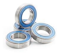 6903 VRS MAX 6903 Rodamientos industriales, tamaño 17 x 30 x 7 mm, acero cromado azul sellado con grasa, 6903LLU Cart Rodamiento de bolas completo para rueda giratoria de cubo de bicicleta (4 unidades