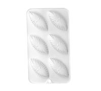 6Cavity - Moldes de silicona con conchas marinas para fondants y pasteles, herramienta para hacer chocolate, caramelos, jabones hechos a mano, chocolate para el hogar, bonita herramienta para hornear