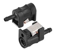 6E5-24305-06-00, Conector Hembra de Línea de Combustible, Conector de Línea de Combustible de Conexión Rápida, Estándar Original Negro para Barco Marino