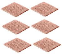6er Paquete Kupfertuch Limpiador Olla Kupferschwamm Cobre Paños 15 x 15cm
