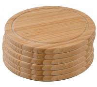 6er-Set Bambú la Tabla de Cortar Desayuno Bambusbrett Picar Nuevo