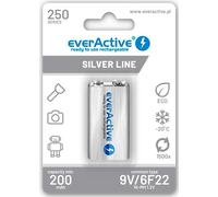 6F22 AKU everActive 250 9V !Silver Line