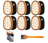 6filtros para Philips aspiradora Speedpro Max AquaC6812 FC6813 FC6822 FC6826 FC6723/01 FC6901-FC6904 XC7042/0 1XC8147/01 XC8045/01 para Philips Vacuum Cleaner para Philips Aspirateur FC500