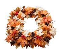 6ft Artificial Maple Leaf Vine Garland - Autumn Fall Foliage Hanging Vines