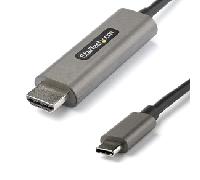 StarTech.com Cable 2m USB C a HDMI 4K de 60Hz con HDR10 - Adaptador de Vídeo USB Tipo C a HDMI 2.0b Ultra HD 4K - Convertidor