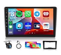 [6G+128G] 8-Core Android Radio de Coche para Nissan Navara 2006-2014 con Bluetooth GPS, Hodozzy Pantalla Táctil de 9 Pulgadas con Carplay Android Auto Inalámbrico, WiFi USB DSP FM/RDS Radio