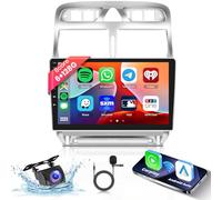 [6G+128G] 8-Core Android Radio de Coche para Peugeot 307 307CC 307SW 2002-2013 con Carplay Android Auto,Hodozzy Pantalla Táctil de 9 Pulgadas con Bluetooth GPS,WiFi,USB,SWC,DSP,FM/RDS Radio + Cámara