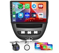 [6G+128G] 8-Core Android Radio para Toyota Aygo/Peugeot 107/Citroen C1 2004-2014 con Carplay Android Auto, Hodozzy Pantalla Táctil de 10 Pulgadas con Bluetooth GPS WiFi USB DSP FM/RDS Radio Cámara