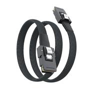6G Internal Mini SAS SFF-8087 to SFF-8087 Cable, 100-Ohms, 0.5-m(1.6ft)