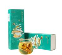 6g X 10g Té De Flores Y Té Verde De China Aroma Original Tea Natural Orgánico Que Calma La Mente Tea De Flores Alimento Verde Sin Aditivos Relajación Tee De Frutas (1pc)