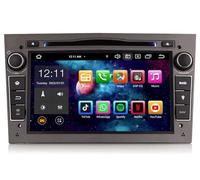6GB+128GB Android 14 Radio Coche con Pantalla Táctil Carplay para Opel Corsa D Astra H Zafira B Combo Vivaro Pantalla de Navegacion Bluetooth 5.1 Android Auto DSP A2DP SWC WiFi Canbus Dab+