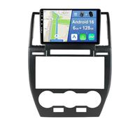 [6GB+128GB] Android 16 2 DIN Autoradio para Land Rover Freelander 2 2007-2012-[Integrado CarPlay/Android Auto/DSP/GPS]-IPS 9 Pulgada Touch Screen-CAM+Mic-Dab/Bluetooth 5.0