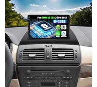 [6GB+128GB] SIXWIN Android 13 Radio de Coche para BMW X3 E83 (2004-2012) Integrado CarPlay Android Auto DSP GPS, 9” IPS 2.5D Touch Screen,1280 * 720,con WiFi BT USB FM RDS Mirror Link