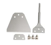 6in Electric Hammer Floor Tile Removal Chisel Spring Steel Round Shank Floor Scraper for Plus