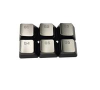 6Key G1G2G3G4G5G6 Tapas ABS retroiluminadas para teclado mecánico CorsairK95 K100 RGB Accesorios Teclas