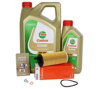 6L Castrol 5W30 Ll + Filtro OX813/2D para BMW B47 B48 1er 3er 5er X3 X5 LL-04