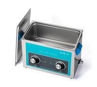 6L Industrial Ultrasonic Cleaner with Digital Timer And Heater, 40kHz for Denture, Coins, Small Metal Parts, Record, Circuit Board, Lab Tools, Excellent Cleaning Effect