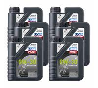 6L LIQUI MOLY aceite motor Motocicleta 4Takt 0W-30 Scooter Acea A5 B5