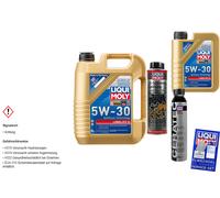 6L Liqui Moly LONGLIFE III 5W-30 Aceite Motor Aceite Lodo Limpieza Cera Tec