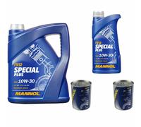 6L MANNOL 7512 Special Plus 10W-30 Aceite Motor API SN ACEA A3/B3 Motor Doctor