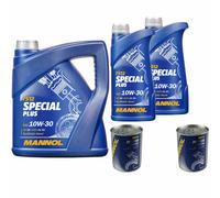 6L mannol 7512 Special Plus 10W-30 aceite motor Api Sn Acea A3/B3 Motor Doctor