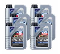 6L Original LIQUI MOLY MOS2 Marcha Suave 10W-40 para Acea A3 B4 Api Sl