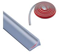 6M*20MM Borde Plato Barrera Agua Ducha, Embellecedor Copete Encimera Cocina, RetencióN Autoadhesiva, Barrera de Agua, Mantiene El Agua Dentro Del Umbral