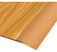 6M Borde de alfombra negra Autoadhesivo PVC Laminado Piso Puerta Puerta Transición Tira de umbral Bordes de azulejos Tira de borde de piso de goma(Light Yellow,Cover Height 3mm/6m)