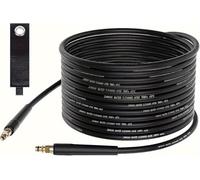 6M Pressure Washer Replacement Hose - Compatible with Karcher K2 K3 K4 K5 K6 K7, Jet Wash Extension Hose with Click Type Plug Quick Connect, for Car Cleaning with Storage Straps