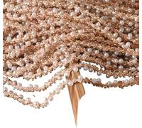 6meter Price Beaded Lace Accessories Diy Hand Decoration Belt Materials Pearl(Color3)