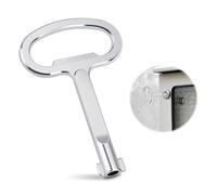 6mm Llave Cuadro Electrico de Zinc Llave de Caja de Medidor Multifuncional | 90*56 MM Llave para Cuadros Electricos Adecuado para Armarios de Distribución Armarios Rittal llaves para Armarios Electricos