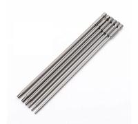 6pc 200mm Magnetic Torx Screwdriver Bit S2 Alloy Steel T10 T15 T20 T25 T27 T30 Flat Head 1/4" Hex Bits Screwdriver Hand Tools