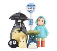 6pc Studio Ghibli My Neighbor Totoro Ensky Dolls Figure Cute Japan Miniature Kit