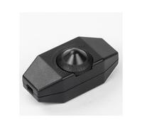 6pcs 1-60W Dimmable LED Dimmer (Rotary Dimmer) LED Dimmable, On/Off, 220-230V, CE Inline Switch, Black