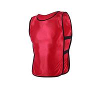 6pcs/12pcs Petos de Entrenamiento Petos de Fútbol para Niños (Color : Rojo, tamaño : 6pcs)
