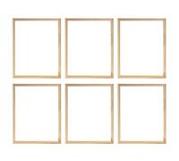 6pcs 40X50 cm Marco de madera DIY Picture Frames Arte Adecuado para la decoración del hogar Pintura Digital Diamond Dibujo Pinturas