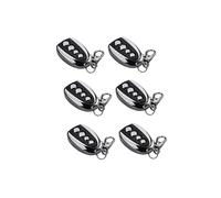 6Pcs 433.92MHz Universal Remote Control for Garage Doors and Gates 4-Button Keychain Duplicator Garage Door Opener