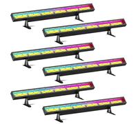 6PCS 450W Barra LED Wallwasher Luz Discoteca COB iluminacion dmx Luces LED Bar para Escenarios Fiesta Boda Club Outdoor