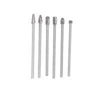 6pcs 85hra Cylinder Head Porting Kit Tungsten Carbide Burr Set Die Grinder Bits