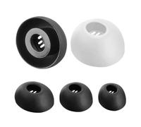 6PCS Auricular Almohadillas Silicona Auriculares Tapas De Goma Tapones Eartips para Huawei Freebuds 4i/5i Auriculares Accesorios (Negro)