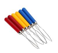 6Pcs Botón Gancho Cremallera Pull Helper Ayudante para vestirse Dispositivo de ayuda Herramienta Tirador de agarre ancho para camisa, ropa de vestir, pantalón, botón de abrigo